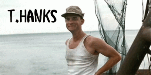 Man In Hat And Tank Top GIF