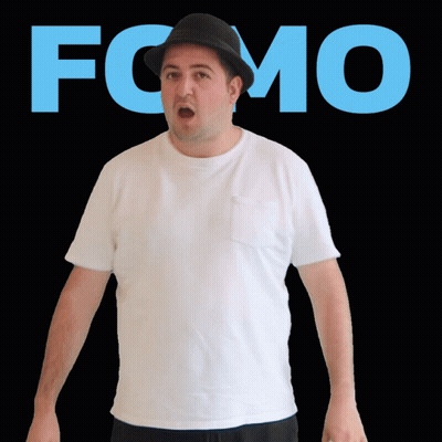 Man In Hat And White Shirt In Front Of Foma GIF