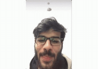 Man In Hat And White Shirt Waving GIF