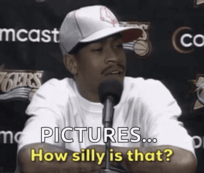 Man In Hat Asking How Silly Is That GIF