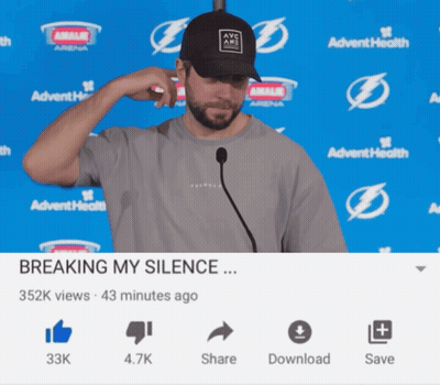 Man In Hat At Microphone Breaking My Silence GIF