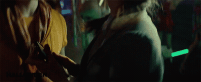 Man In Hat Dancing With Woman GIF
