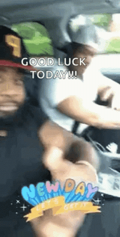 Man In Hat Driving Car Giving Thumbs Up GIF