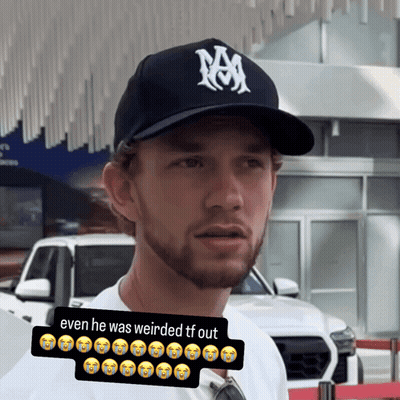 Man In Hat Even He Was Weirded TF Out GIF