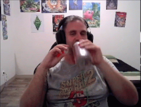 Man In Hat Making Funny Face GIF