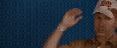 Man In Hat Making Funny Face Pointing GIF