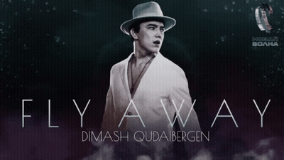 Man In Hat On Fly Away Cover GIF