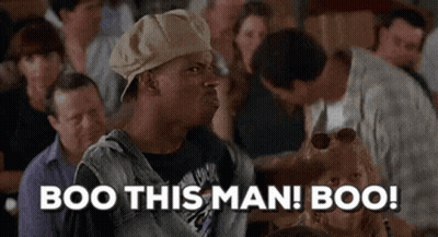 Man In Hat Saying Boo GIF
