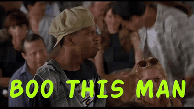 Man In Hat Saying Boo GIF