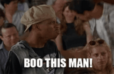 Man In Hat Saying Boo GIF