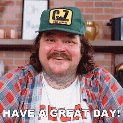 Man In Hat Saying CZ Cycle Zombies GIF