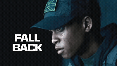 Man In Hat Saying Fall Back GIF