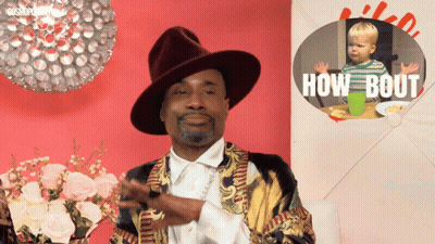 Man In Hat Saying How Bout GIF