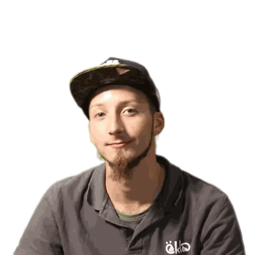 Man In Hat Saying Lights Smoke Sticker