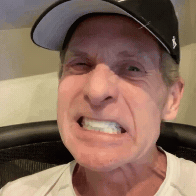 Man In Hat Saying NY Making Funny Face GIF