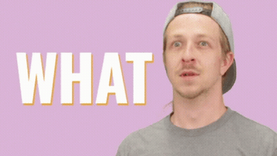Man In Hat Saying What GIF