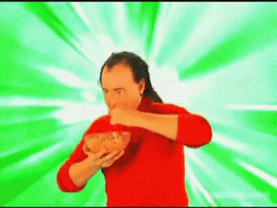 Man In Hat Sunglasses Dancing At Paul's Computer GIF