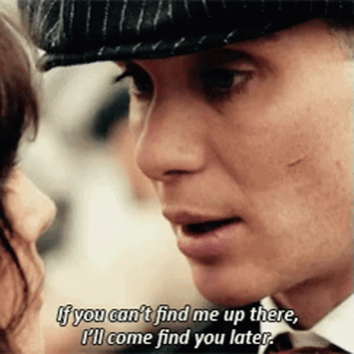 Man In Hat Talking To Woman GIF