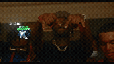 Man In Hat With Edited By Upstate Groove GIF
