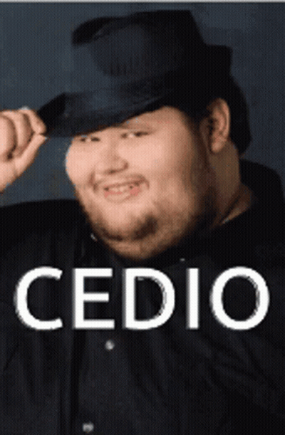 Man In Hat With Name Celio GIF