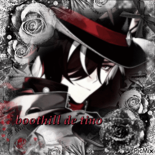 Man In Hat With Words Boothill De Timo GIF