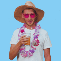 Man In Hawaiian Dress Code GIF