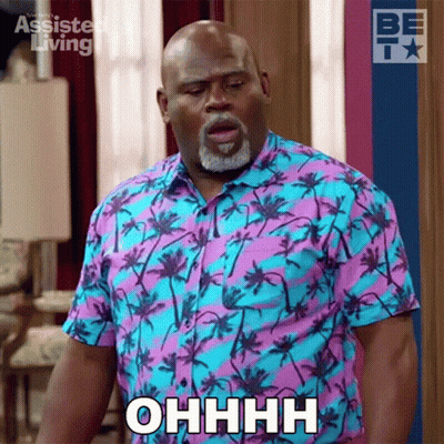 Man In Hawaiian Shirt Saying Ohhh GIF
