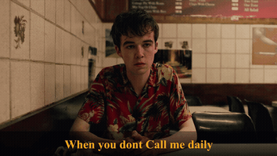 Man In Hawaiian Shirt Saying When You Dont Call Me Daily GIF
