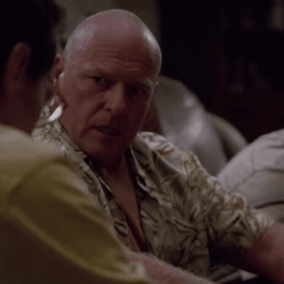 Man In Hawaiian Shirt Saying You Gonna Man Up GIF