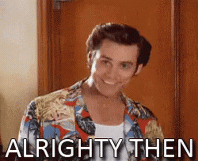 Man In Hawaiian Shirt Smiling Alrighty Then GIF