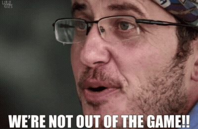 Man In Headband On Dock Before Kalo Sign GIF