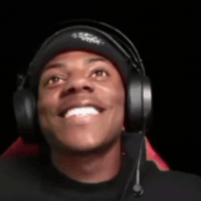 Man In Headphones And Beanie Sitting In Chair GIF