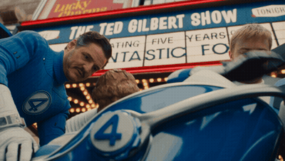 Man In Headphones And Blue Hoodie With Green 150 Sign GIF