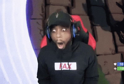Man In Headphones And Fax Sweatshirt GIF
