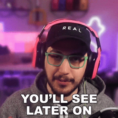 Man In Headphones And Hat Saying Real GIF