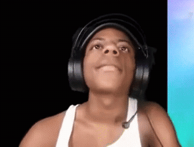 Man In Headphones And Helmet Making Funny Face GIF