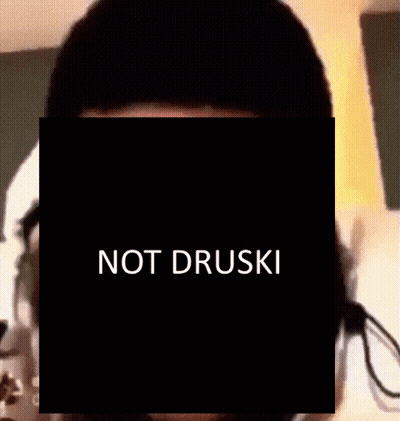 Man In Headphones And Not Druski Square GIF