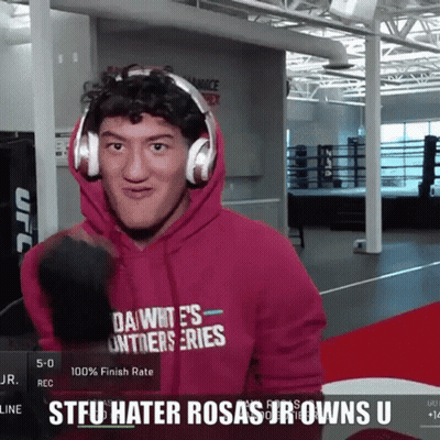 Man In Headphones And Pink Hoodie Saying Dawn's Unanswerable Series GIF