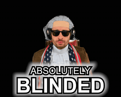 Man In Headphones And Scarf Saying Absolutely Blinded GIF