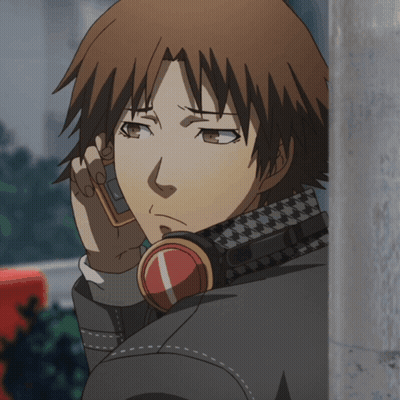 Man In Headphones And Watch On Phone GIF