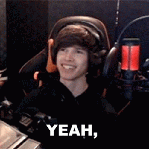 Man In Headphones At Microphone Says I Know Right GIF