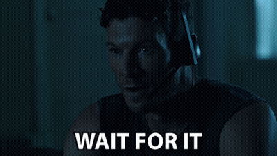 Man In Headphones Headset Saying Wait For It GIF