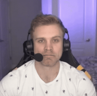 Man In Headphones Making Face GIF