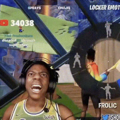 Man In Headphones Playing Video Game Making Face GIF