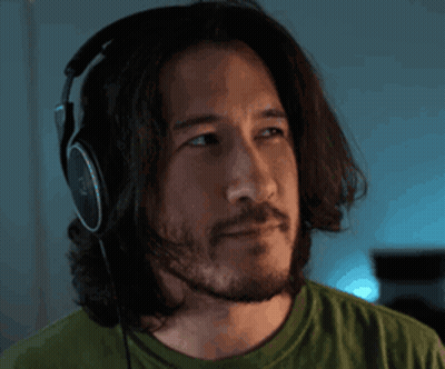 Man In Headphones Saying Can't Tell A Story GIF