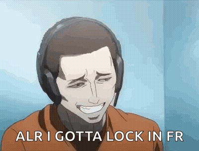 Man In Headphones Smiling Saying Alr I Gotta Lock In Fr GIF
