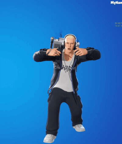 Man In Headphones Wearing Peace And Justice Shirt GIF