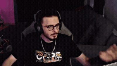 Man In Headphones With GDG T-Shirt GIF