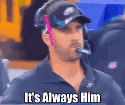 Man in Headset and Hat Says It's Always Him