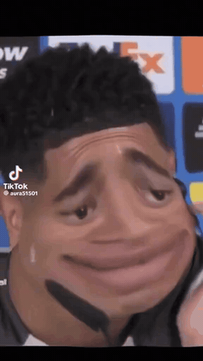 Man In Headset Making Funny Face GIF